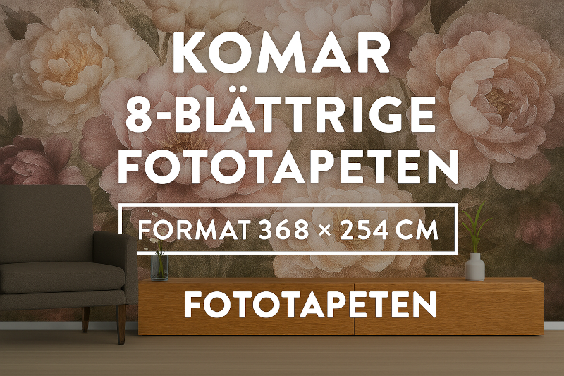 Reduzierte Markenartikel im Abverkauf – Fototapeten, Deko und Wohnaccessoires zu Sonderpreisen, solange Vorrat reicht