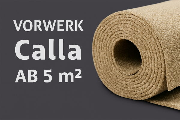 Vorwerk Calla Teppichboden in 4 m Breite – strapazierfähig, elegant, jetzt ab 79 €/m²