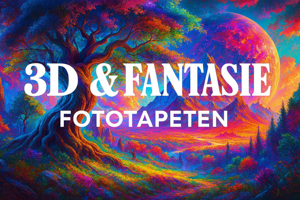 Vlies-Fototapete mit 3D-Effekt und Fantasie-Motiv – Impulse Wolfsburg