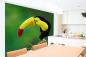 Preview: „Tiermotiv-Fototapete MS-5-0409 als Blickfang im Wohnzimmer – lebendige Farben und räumliche Tiefe“