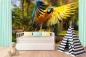 Preview: „Tiermotiv-Fototapete MS-5-0413 als Blickfang im Wohnzimmer – lebendige Farben und räumliche Tiefe“