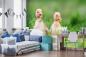 Preview: „Tiermotiv-Fototapete MS-5-0473 als Blickfang im Wohnzimmer – lebendige Farben und räumliche Tiefe“
