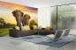 Preview: „Tiermotiv-Fototapete MS-5-0489 als Blickfang im Wohnzimmer – lebendige Farben und räumliche Tiefe“