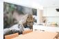 Preview: „Tiermotiv-Fototapete MS-5-0606 als Blickfang im Wohnzimmer – lebendige Farben und räumliche Tiefe“