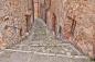 Preview: Vlies-Fototapete MS-5-0691 mit geometrischem Architektur-Motiv - Format 375 