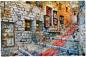 Preview: Vlies-Fototapete MS-5-0700 mit geometrischem Architektur-Motiv - Format 375 