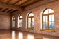 Preview: Vlies-Fototapete MS-5-0881 mit geometrischem Architektur-Motiv - Format 375 