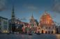 Preview: Vlies-Fototapete MS-5-0996 mit geometrischem Architektur-Motiv - Format 375 