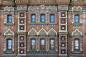 Preview: Vlies-Fototapete MS-5-1178 mit geometrischem Architektur-Motiv - Format 375 