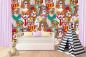 Preview: Kinder-Fototapete MS-5-1483 im Raum – kreative Wandgestaltung mit lebendigem XXL-Motiv für Kinderzimmer