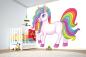 Preview: Kinder-Fototapete MS-5-1484 im Raum – kreative Wandgestaltung mit lebendigem XXL-Motiv für Kinderzimmer