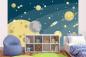 Preview: Kinder-Fototapete MS-5-1487 im Raum – kreative Wandgestaltung mit lebendigem XXL-Motiv für Kinderzimmer