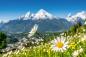 Preview: Vlies-Fototapete MS-5-1713 mit alpinem Bergmotiv – Format 375 × 250 cm, brillante Farben, klare Linien, Naturpanorama in XX