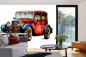 Preview: MS-5-1997 als Wandtapete in modernem Interieur; Retro-Design mit räumlicher Tiefe und Vintage-Charme