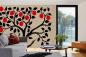 Preview: Fototapete MS-5-2000 mit Blumenmotiv – stimmungsvolle Raumansicht im Querformat, dekorativ verlegt auf großer Wandfläche.