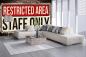 Preview: MS-5-2058 als Wandtapete in modernem Interieur; Retro-Design mit räumlicher Tiefe und Vintage-Charme