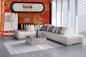 Preview: MS-5-2106 als Wandtapete in modernem Interieur; Retro-Design mit räumlicher Tiefe und Vintage-Charme
