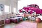 Preview: MS-5-2203 als Wandtapete in modernem Interieur; Retro-Design mit räumlicher Tiefe und Vintage-Charme