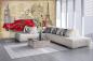 Preview: MS-5-2213 als Wandtapete in modernem Interieur; Retro-Design mit räumlicher Tiefe und Vintage-Charme