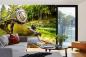 Preview: MS-5-2222 als Wandtapete in modernem Interieur; Retro-Design mit räumlicher Tiefe und Vintage-Charme