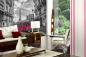Preview: MS-5-2725 als Wandtapete in modernem Interieur; Retro-Design mit räumlicher Tiefe und Vintage-Charme