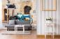 Preview: MS-5-2738 als Wandtapete in modernem Interieur; Retro-Design mit räumlicher Tiefe und Vintage-Charme