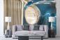 Preview: MS-5-2739 als Wandtapete in modernem Interieur; Retro-Design mit räumlicher Tiefe und Vintage-Charme