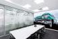 Preview: MS-5-2754 als Wandtapete in modernem Interieur; Retro-Design mit räumlicher Tiefe und Vintage-Charme
