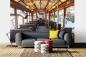 Preview: MS-5-2883 als Wandtapete in modernem Interieur; Retro-Design mit räumlicher Tiefe und Vintage-Charme