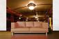Preview: MS-5-2887 als Wandtapete in modernem Interieur; Retro-Design mit räumlicher Tiefe und Vintage-Charme