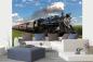Preview: MS-5-2898 als Wandtapete in modernem Interieur; Retro-Design mit räumlicher Tiefe und Vintage-Charme