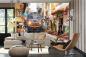 Preview: MS-5-2908 als Wandtapete in modernem Interieur; Retro-Design mit räumlicher Tiefe und Vintage-Charme