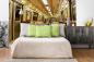 Preview: MS-5-2909 als Wandtapete in modernem Interieur; Retro-Design mit räumlicher Tiefe und Vintage-Charme