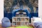 Preview: MS-5-2910 als Wandtapete in modernem Interieur; Retro-Design mit räumlicher Tiefe und Vintage-Charme