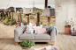 Preview: MS-5-3046 als Wandtapete in modernem Interieur; Retro-Design mit räumlicher Tiefe und Vintage-Charme
