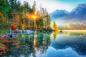 Preview: Vlies-Fototapete MS-5-3059 mit alpinem Bergmotiv – Format 375 × 250 cm, brillante Farben, klare Linien, Naturpanorama in XX