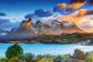 Preview: Vlies-Fototapete MS-5-3066 mit alpinem Bergmotiv – Format 375 × 250 cm, brillante Farben, klare Linien, Naturpanorama in XX