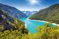 Preview: Vlies-Fototapete MS-5-3068 mit alpinem Bergmotiv – Format 375 × 250 cm, brillante Farben, klare Linien, Naturpanorama in XX