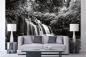 Preview: Fototapete MS-5-3169 mit Wasserfall-Motiv in einem modern eingerichteten Wohnraum