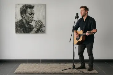 JAB Teppich Savanna 370 im Wohnraum, maßgefertigt