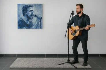 JAB Teppich Savanna 693 im Wohnraum, maßgefertigt, Farbton 198.