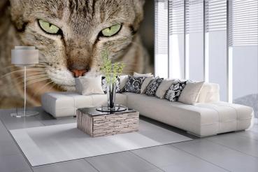 „Tiermotiv-Fototapete MS-5-0554 als Blickfang im Wohnzimmer – lebendige Farben und räumliche Tiefe“