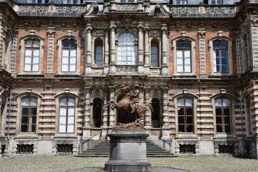 Vlies-Fototapete MS-5-0807 mit geometrischem Architektur-Motiv - Format 375 
