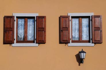 Vlies-Fototapete MS-5-0825 mit geometrischem Architektur-Motiv - Format 375 