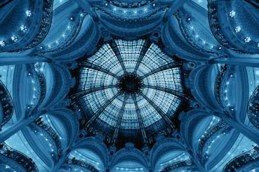 Vlies-Fototapete MS-5-1191 mit geometrischem Architektur-Motiv - Format 375 