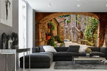 Fototapete MS-5-1212 Archtitektur in modernem Wohnraum - r