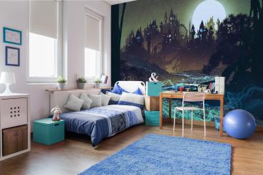 Vlies-Fototapete MS-5-1276 – Fantasie-Motiv im Raum – Wandgestaltung mit Tiefenwirkung