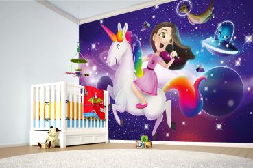 Kinder-Fototapete MS-5-1415 im Raum – kreative Wandgestaltung mit lebendigem XXL-Motiv für Kinderzimmer