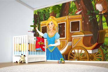 Kinder-Fototapete MS-5-1416 im Raum – kreative Wandgestaltung mit lebendigem XXL-Motiv für Kinderzimmer