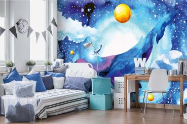 Kinder-Fototapete MS-5-1440 im Raum – kreative Wandgestaltung mit lebendigem XXL-Motiv für Kinderzimmer